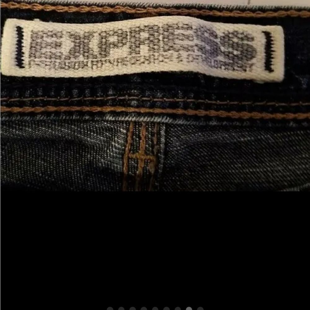 Express Denim Jeans Bootcut Blue - Picture 7 of 16